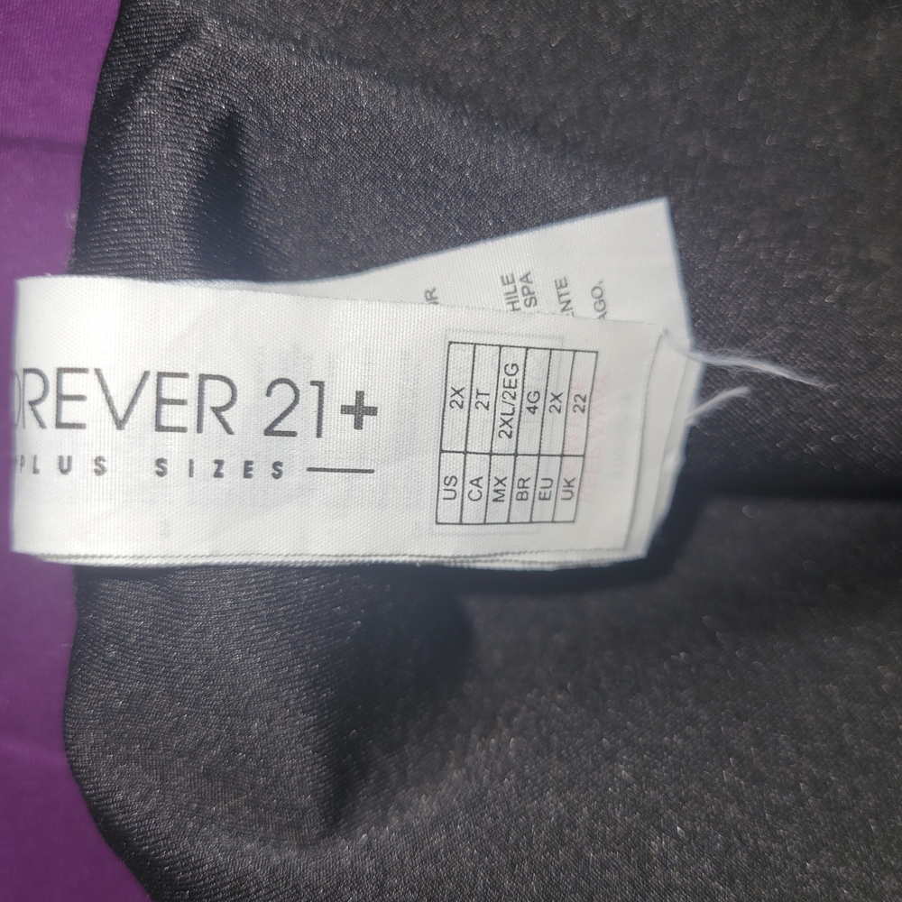 Forever 21 Plus Size Black Dress